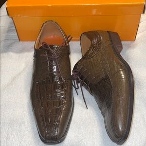 Antonio Cerrelli Elite Brown Alligator dress shoes (11)